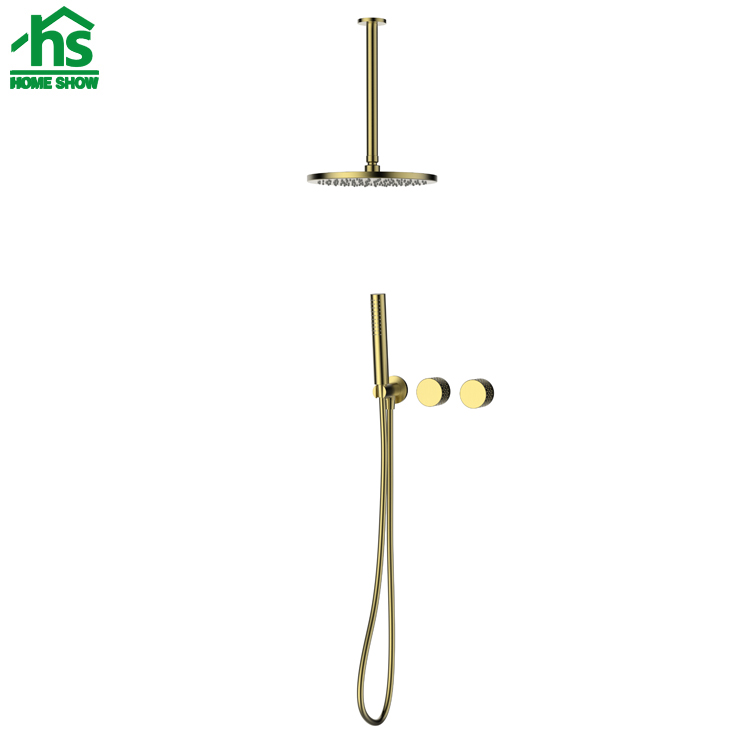 In Wall Chrome Double-lever Bath & Shower Mixer Combination  D25 5008