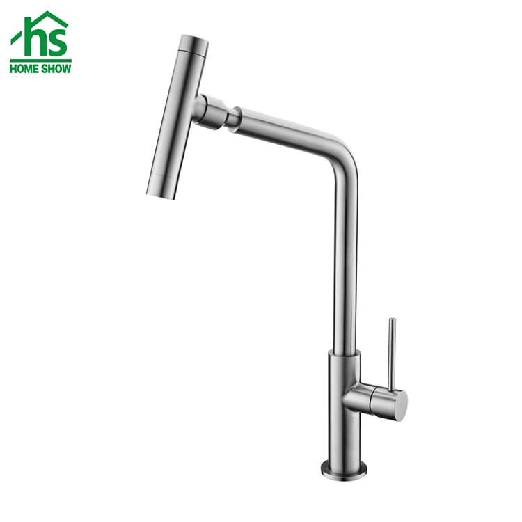 Moden Style Brushed Nickel Kitchen Sink Faucet C031443