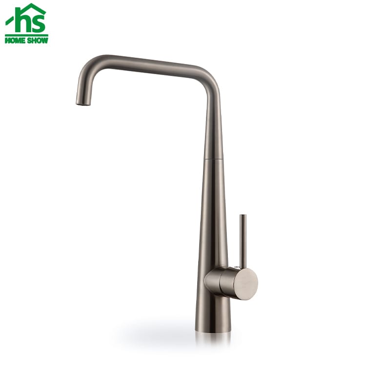 Bulk Order Price Brushed Cone Shape Kitchen Sink Faucet C031486