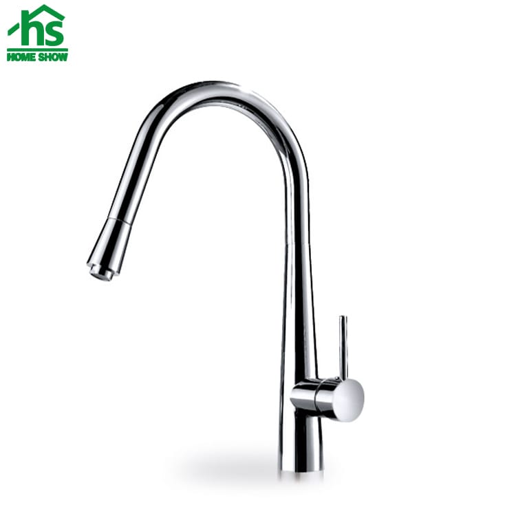 Factory Price Hot Sale Brass And Chrome Kitchen Sink Faucet Supplier C031512