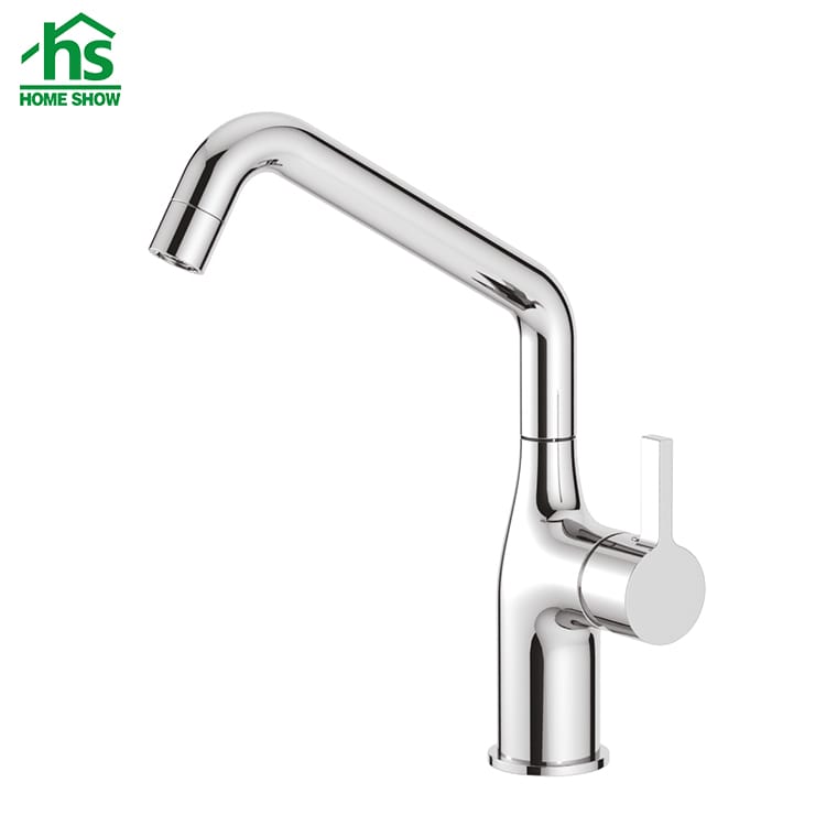 ODM OEM Hot sale Unique Shape Single Lever Kitchen Sink Faucet Tap Factory C03 0013