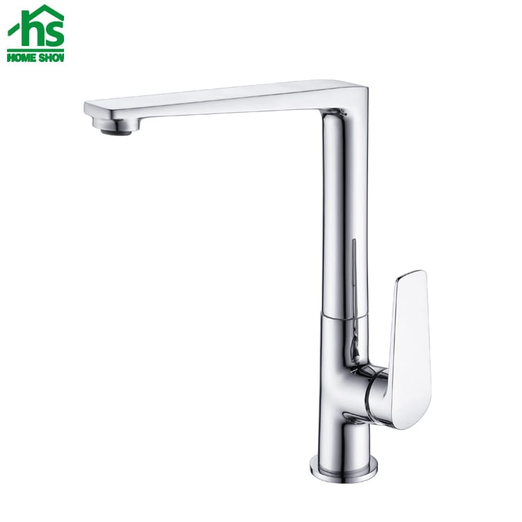 Wholesale ODM Modern L-Shaped Straight Single Handle Kitchen Faucet Factory C03 1194