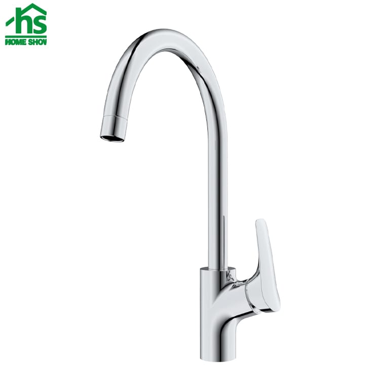 Brass Material Countertop Mount High Specification Kitchen Faucet  C11 1001