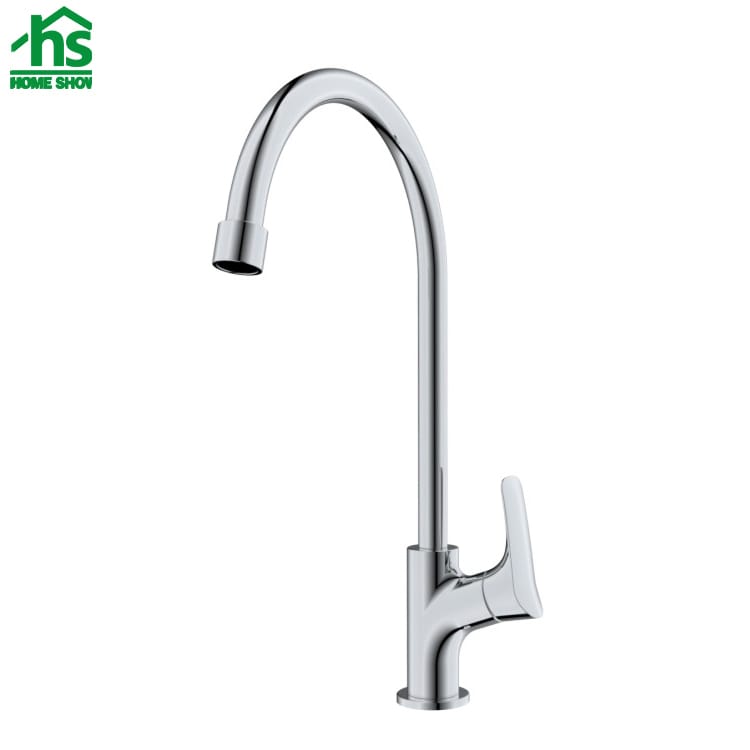 Custom ODM Brass Single Handle Brass Kitchen Faucet N11 1001