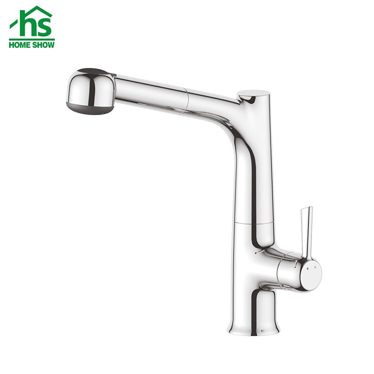 Wholesale Price Pull Out Chrome Kitchen Sink Faucet Supplier C03 0020
