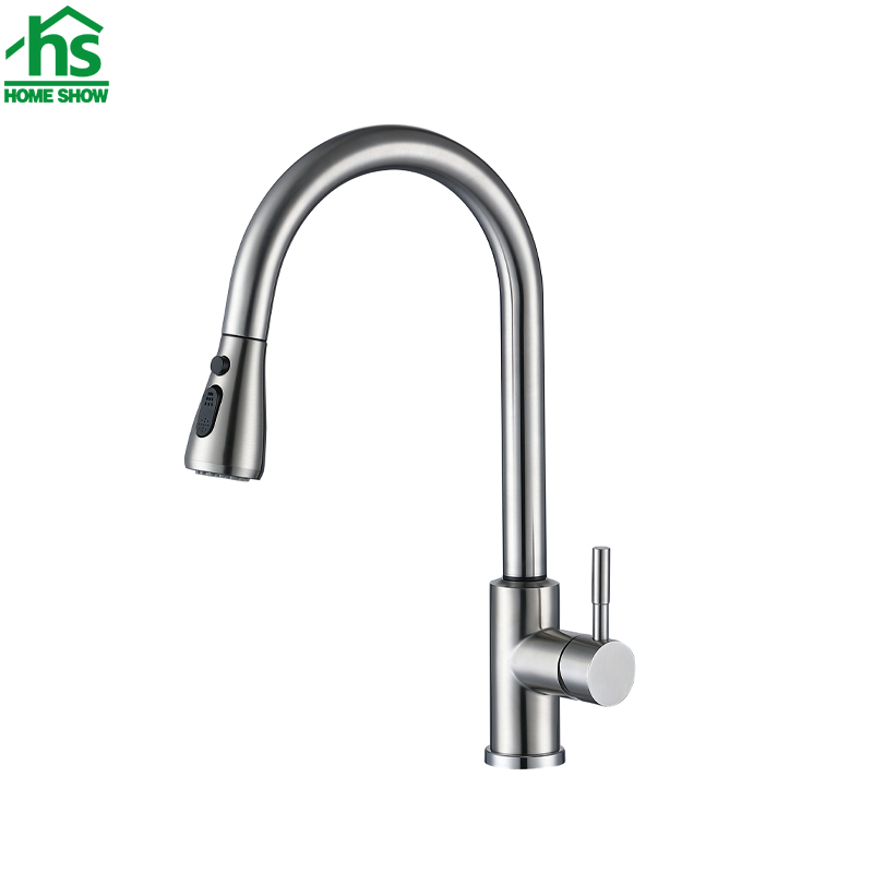 Wholesale OEM Stainless Steel Sensor Touchless/Touch Control  Kitchen Sink Faucet Factory C03 1520