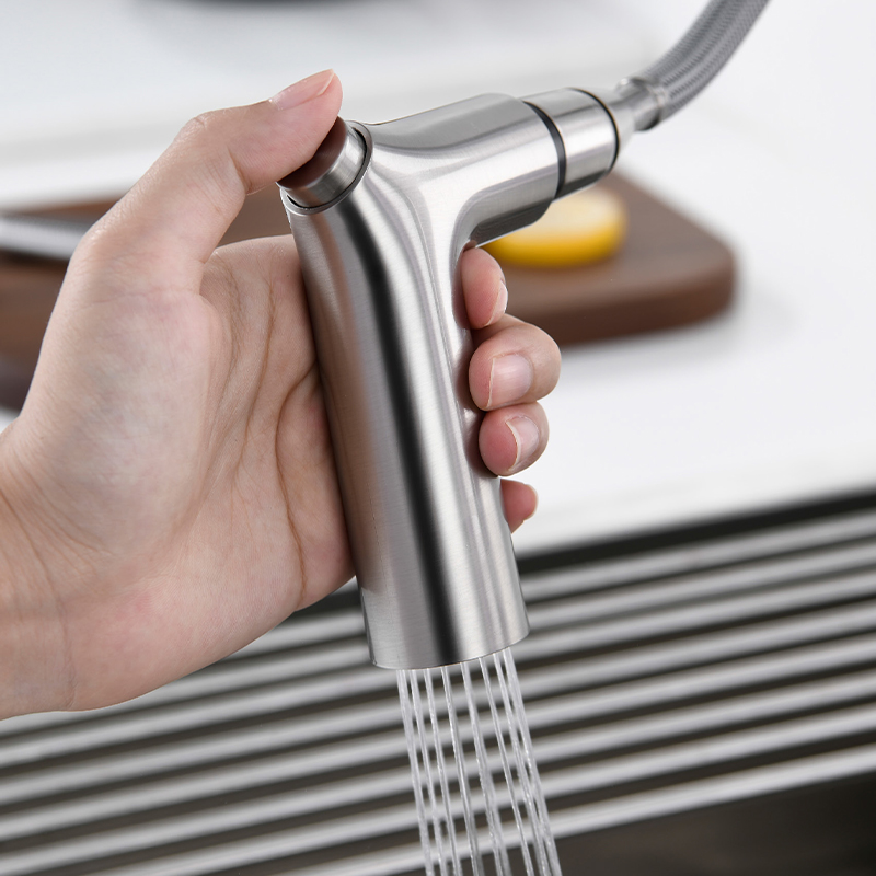 pull out kitchen faucet