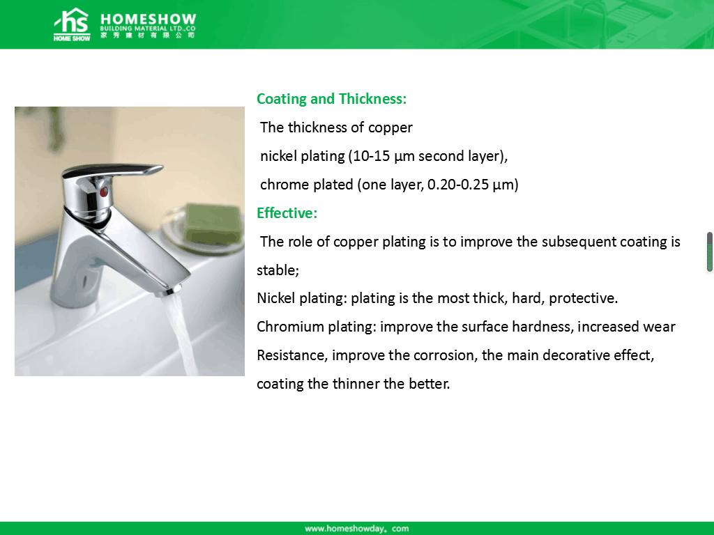 kitchen faucet standard