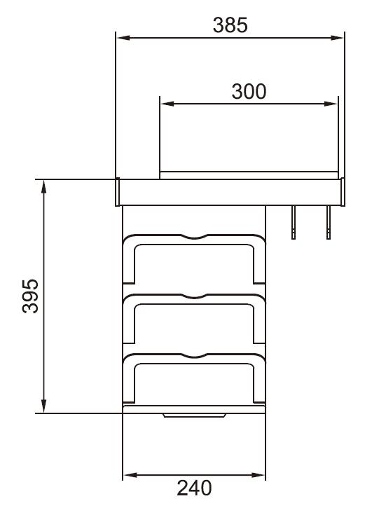 Kitchen Shelf Organizer Wall Hung Pots Lid Rack with Hooks