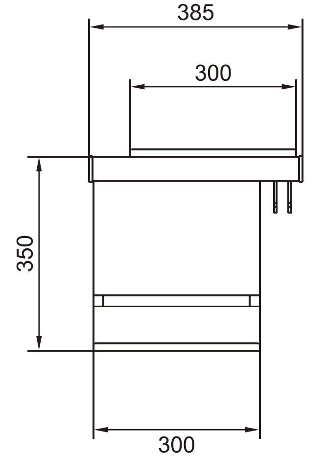 Kitchen Black Aluminum Dish Rack Shelf with Hooks