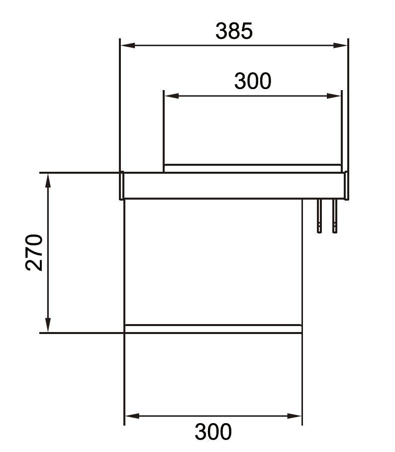 Kitchen Wall Shelf with Hooks