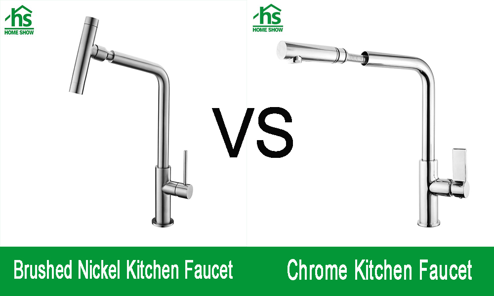 brushed nickel kitchen faucet