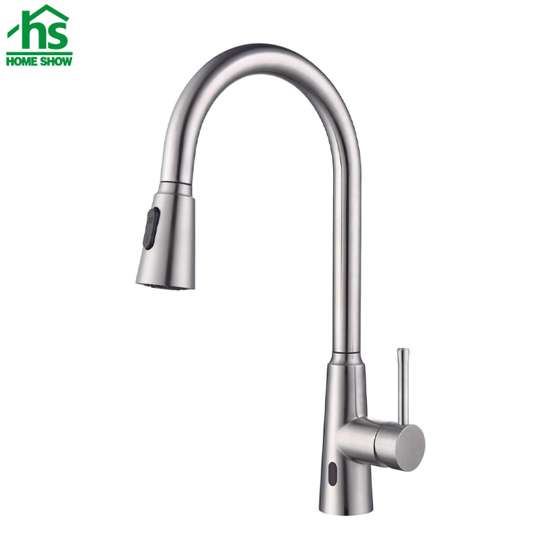 China Factory Water Saving Automatic Faucet Sensor Faucet for Kitchen C03 1536