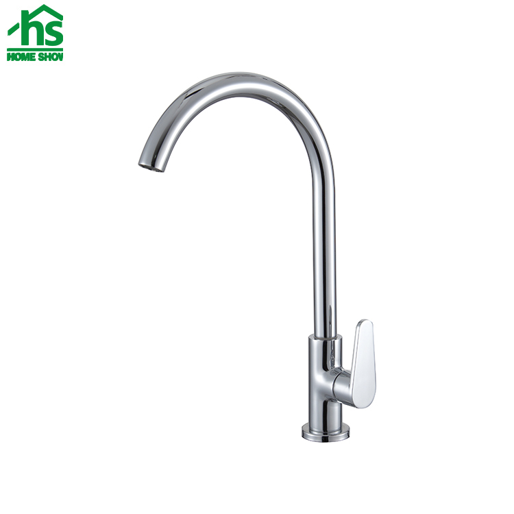 Wholesale Stainless Steel Single Handle Chrome Cold Tap for Kitchen N09 0028