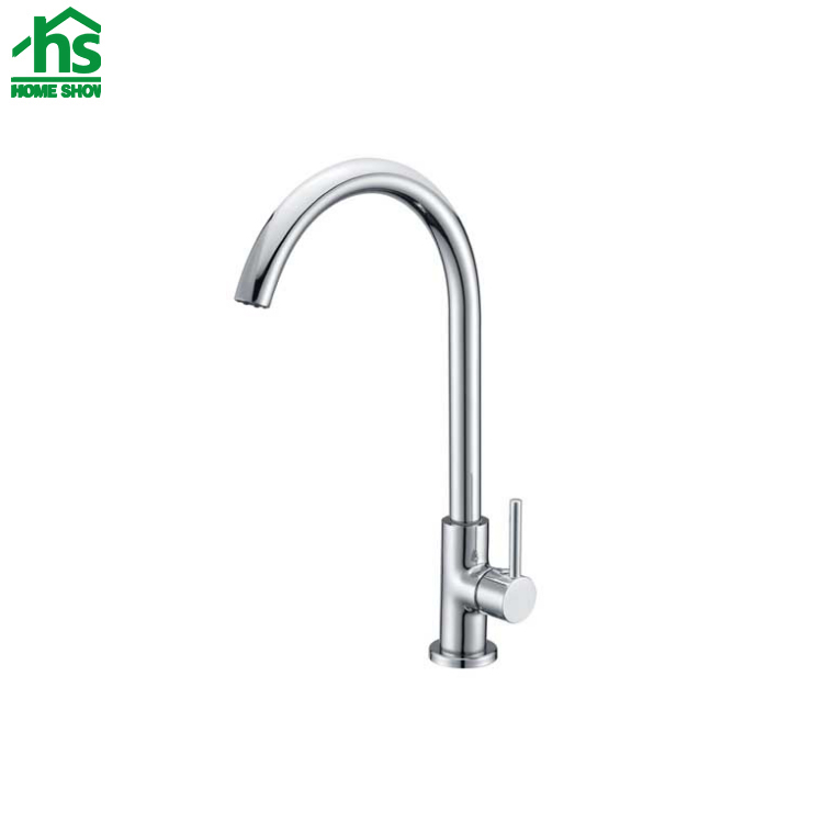 Manufacture OEM Single Lever Stainless Steel Chrome Cold Water Tap N09 1295