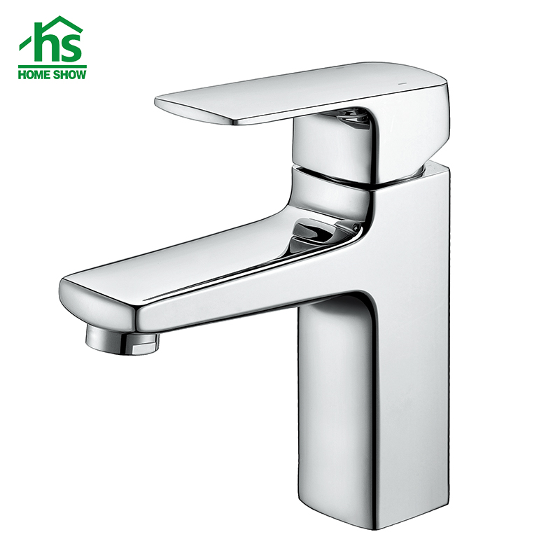 Economic Square Brass Water Saving Lavatory Basin Mixer M02 1515