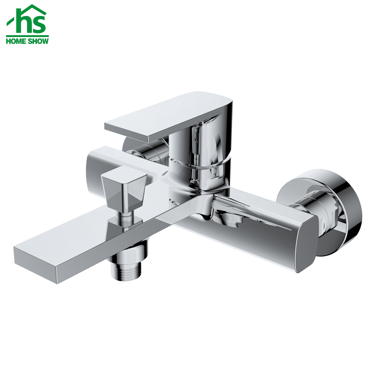 Customizable Modern Bathroom Style Wall Mounted Brass Material Bathtub Multifunctional Shower Faucet