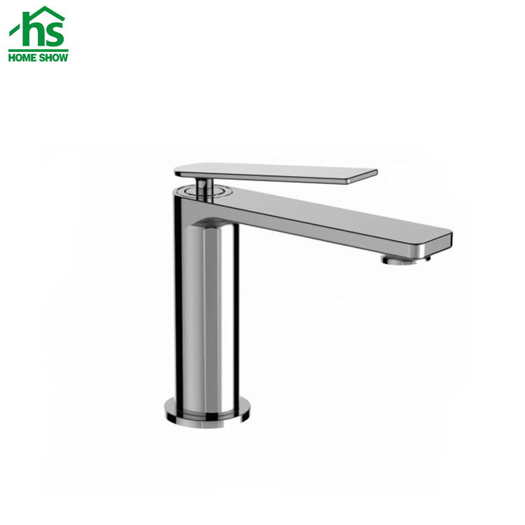 Factory Chrome Single Lever Basin Mixer Bathroom Faucet