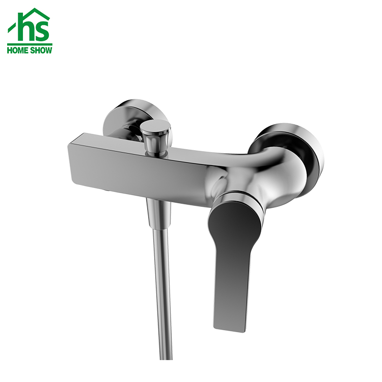Factory Design Wall Mounted Brass Bath and Shower Mixer Faucets for Bathroom