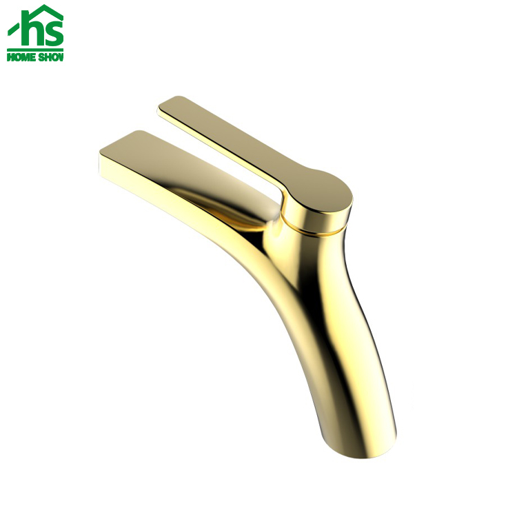 Wholesale Gold Bathroom Gold Brass Wash Basin Tap Basin Mixer Faucet