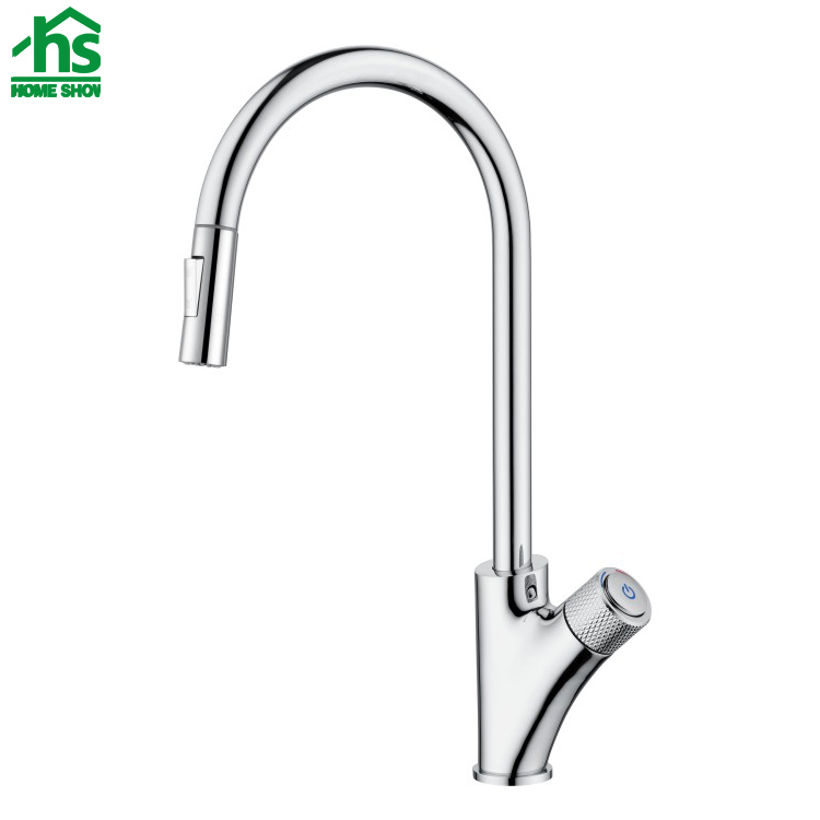 Factory Supply Botton Control Single-lever  Kitchen Faucet C21 1002