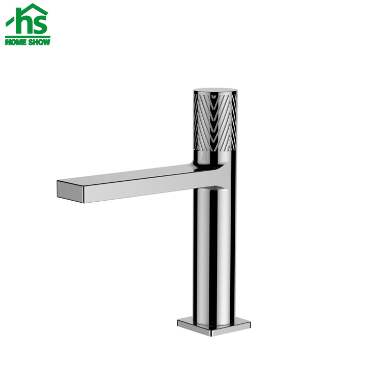 Wholesale Chrome square Single Lever Basin Mixer Bathroom Faucet M26 1001