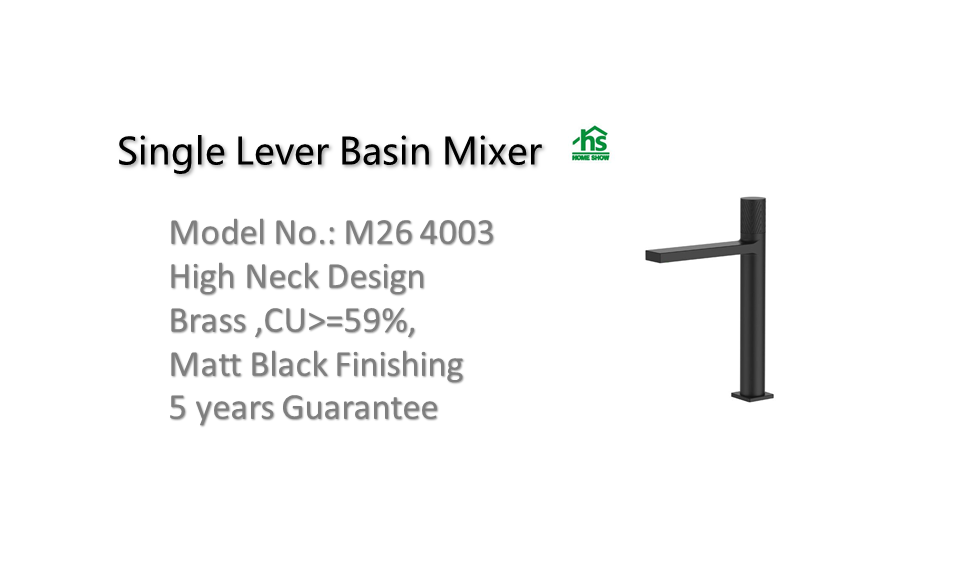 Wholesale matt black basin mixer