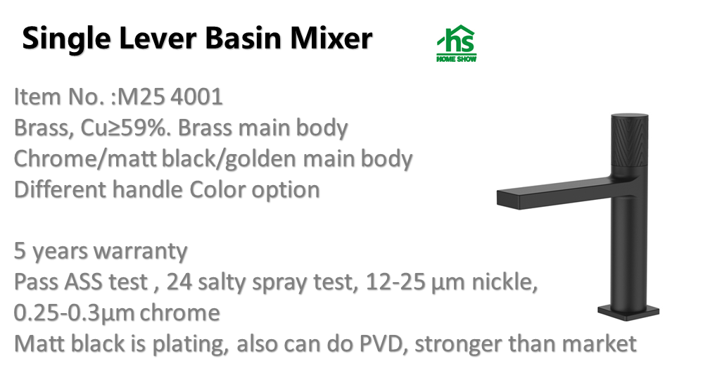 wholesale matt black basin mixer
