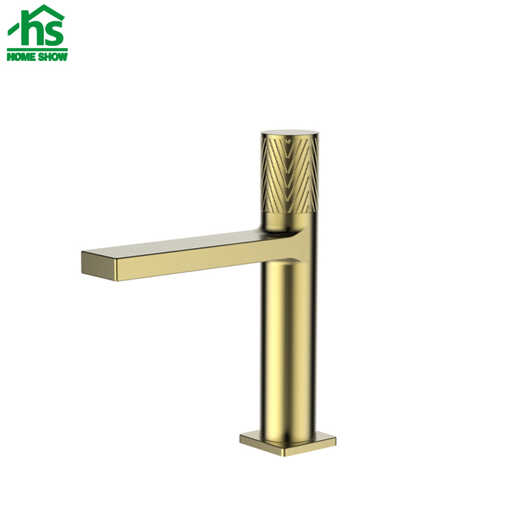 Custom gold bathroom faucet Factory