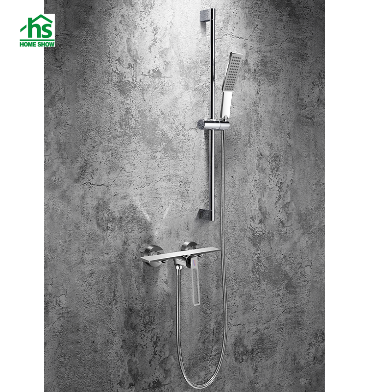 High Quality Manufacturer Hollow Handle Customized Brass Bathroom Shower Rain Shower Set D30 1003