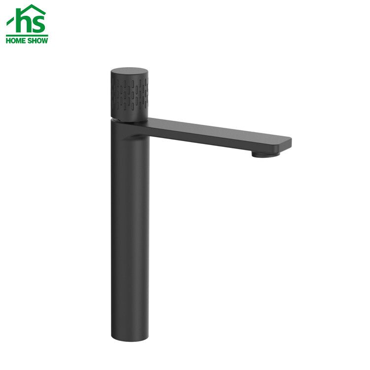 Wholesale Custom Matt Black Single Lever Basin Mixer Bathroom Faucet Factory M25 4003