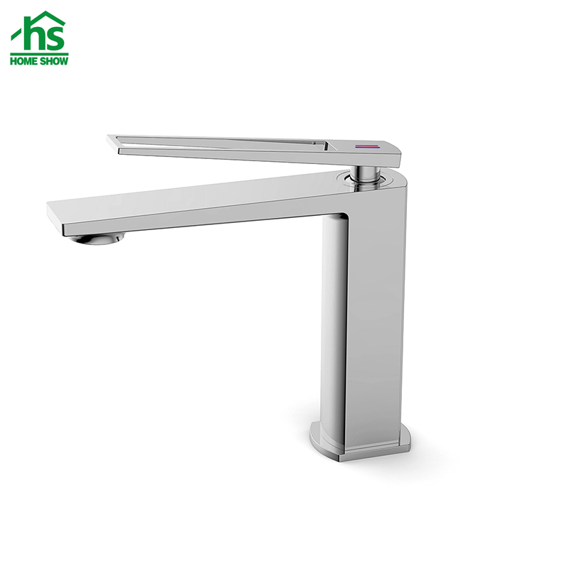 Wholesale OEM ODM Single Hollow Handle Hotel Brass Basin Faucet for Bathroom M30 1001