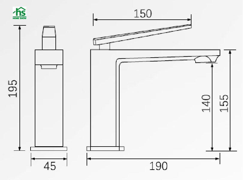 Wholesale OEM ODM Single Hollow Handle Hotel Brass Basin Faucet for Bathroom M30 1001