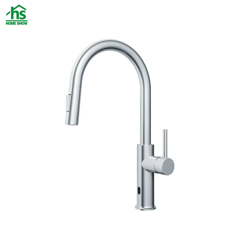 OEM Pull Out Stainless Steel Kitchen Faucet Taps Kitchen Mixer in China C03 1643