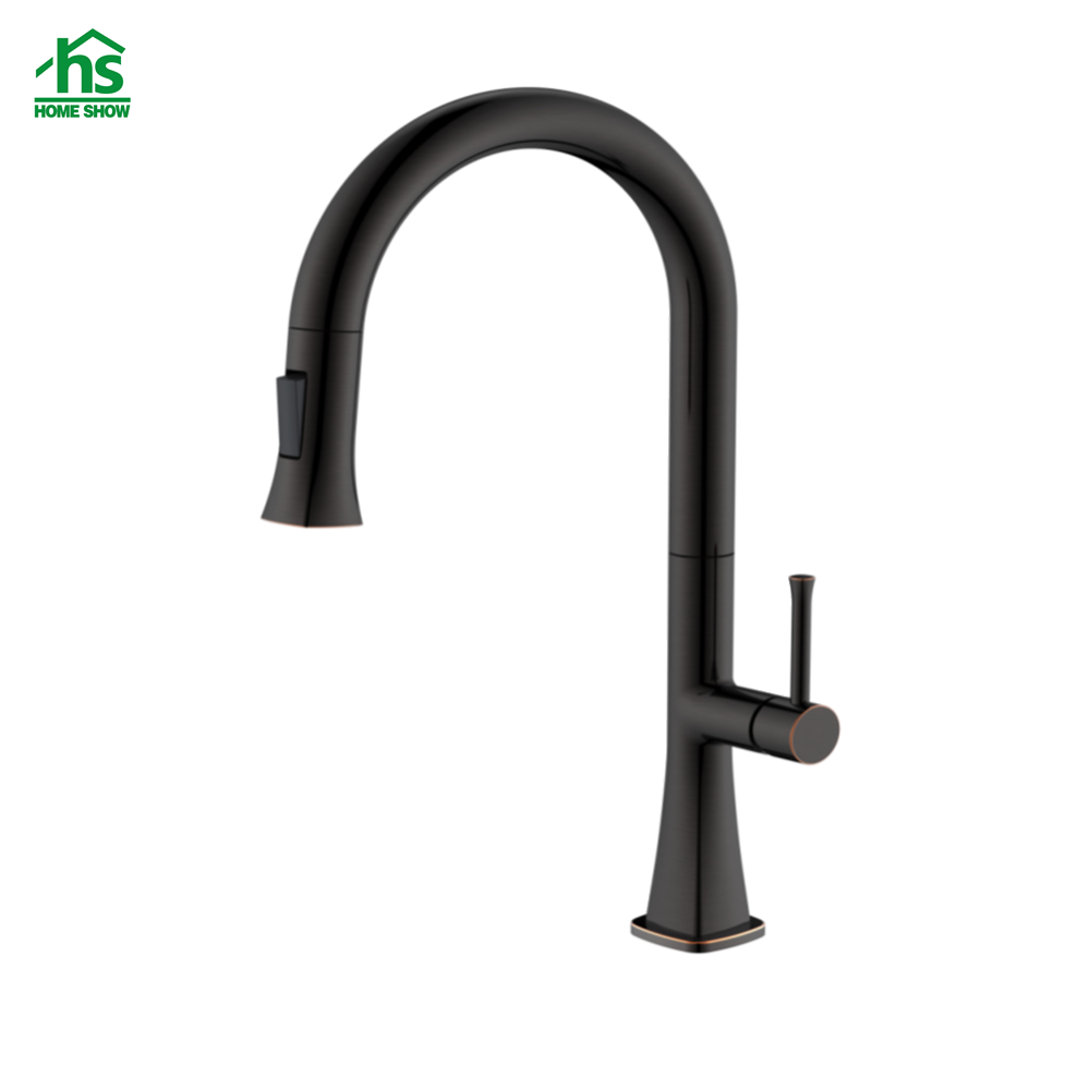 Factory Wholesale Brass Zinc Pull Out Kitchen Faucet C03 1657