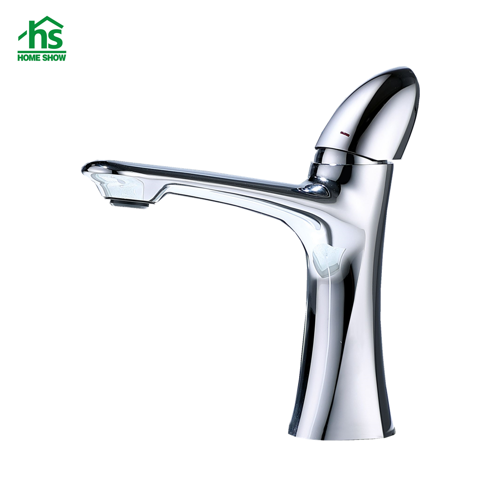 Single Lever Handle Chrome Basin Mixer Bathroom Faucet M35 1001