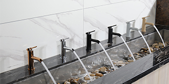 What are the 4 considerations for choosing a kitchen faucet?