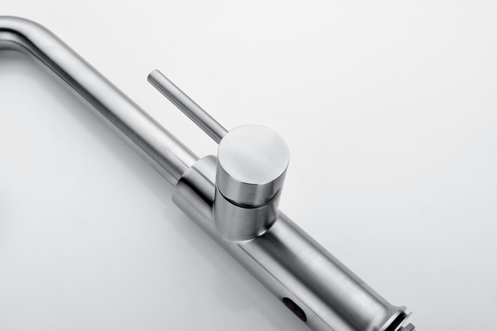 Brushed Stainless Steel Material Pull Out Kitchen Faucet C03 1731