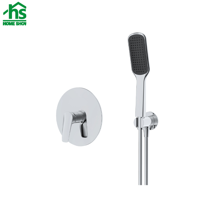 Hotel Wall Mounted Bathroom Handheld Shower Head Mixer Shower System Set D11 1009