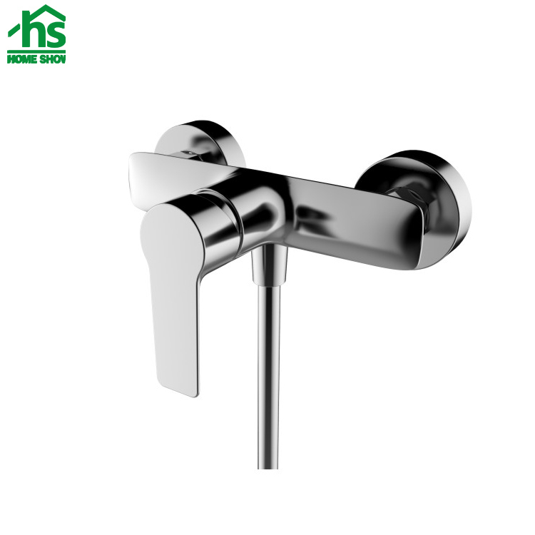 Hotel Wall Mounted Bathroom Handheld Shower Head Mixer Shower System Set D11 1009