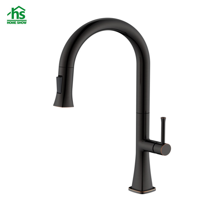 Hot and cold household faucets