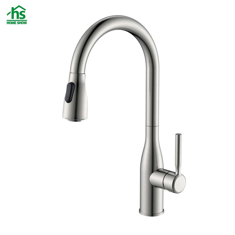 Wholesale Oil Rubbed Bronze Black Pull Down Kitchen Faucet C03 1430