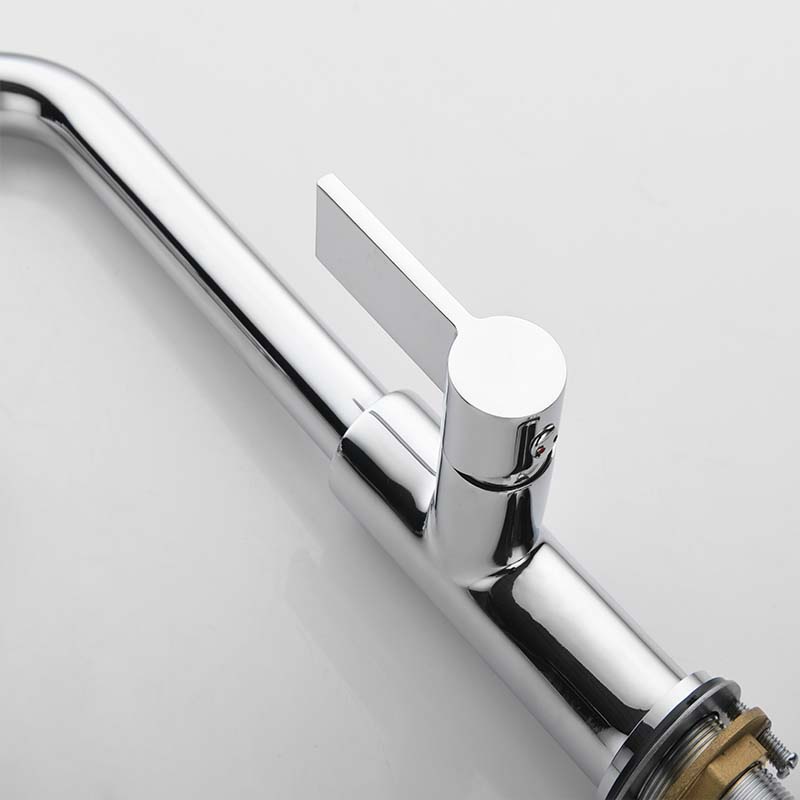 Wholesale Price Chrome Two Factions Spray Kitchen Faucet Tap Supplier C03 1411