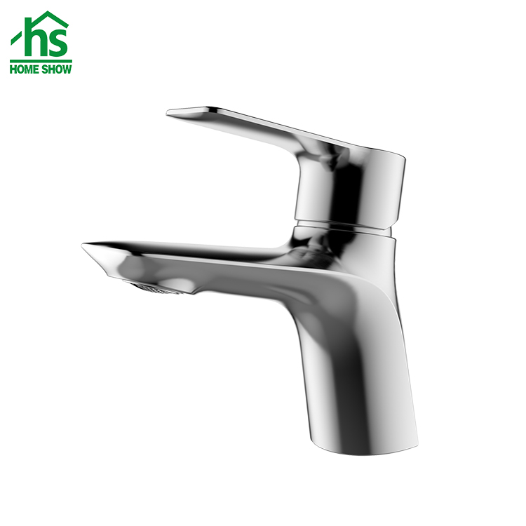 Factory  Brass Material Chrome Plated Modern Bathroom Shower Mixer Tap D17 1001