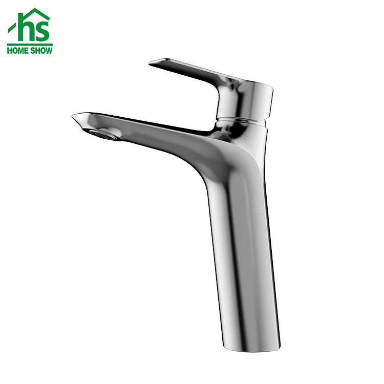 Factory  Brass Material Chrome Plated Modern Bathroom Shower Mixer Tap D17 1001