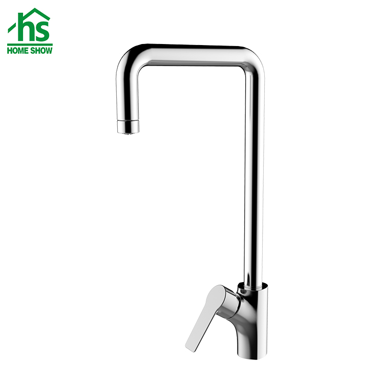 Factory  Brass Material Chrome Plated Modern Bathroom Shower Mixer Tap D17 1001