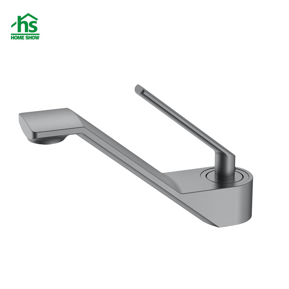 In Wall Gun Grey Brass Single Level Basin Mixer Faucet M42 3003