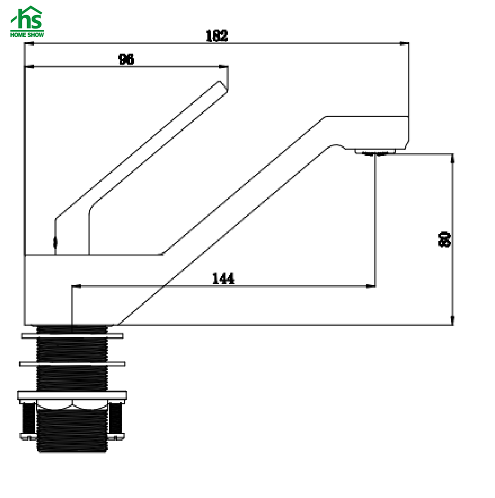 Manufacturer Direct Supply Brass Material Brushed Gold Single Level Basin Mixer Faucet M42 4001