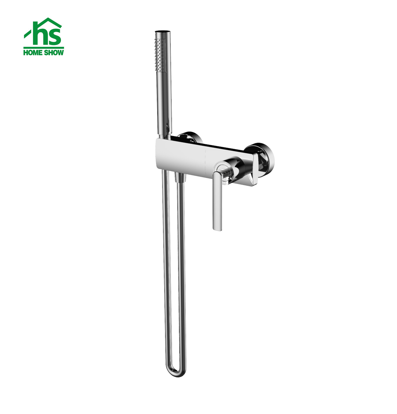 Factory Supply In Wall Brass Single Level Chrome Finish Basin Mixer Faucet M42 1003