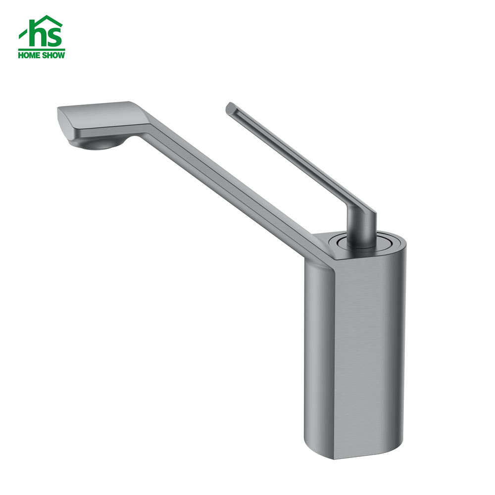 Wholesale Single Function Brass Material Gun Grey Bath and Shower Faucet Mixer for Bathroom D42 3001